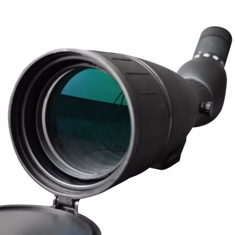 Waterproof BAK4 Angled Telescope 20-60x80 20-80x80 Spotting Scope with Tripod and Carrying Bag and Smartphone Adapter