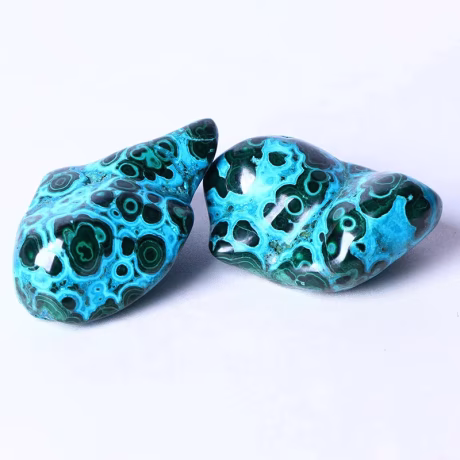 Wholesale Natural Gemstone Polished Crystal Healing Stone Raw Blue Chrysocolla Malachite Crystal Craft For Gift And Decoration