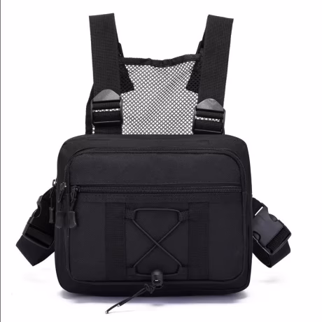 Wholesale Retail Outdoor Tactical Vest Bag CS Games Chest Rig Soft Magazine Molle System Men Nylon Light Breathable Backpack