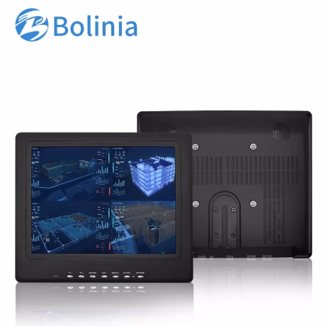 Wholesale Touch Screen Monitor 9.7 inch with IPS panel Wall Mounted VGA HD-MI BNC Display Resistive Touch for industrial