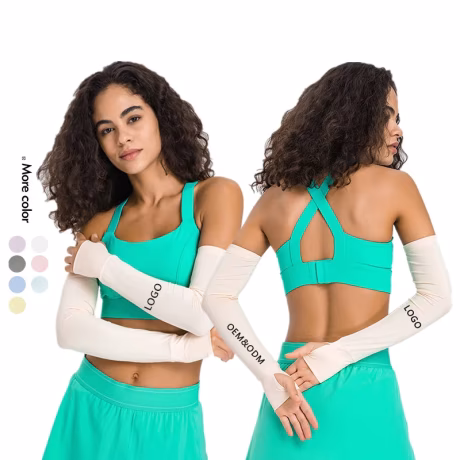 Xsunwing Wholesale Ice Silk Women Sun UV Protection Sleeves Outdoor Motor Cycling Basketball Golf Ice Sleeves Arm Sleeve WDQ226