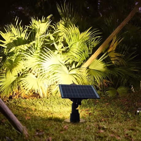 10W LED solar led flood light IP65 waterproof Solar Garden lawn lamp aluminum outdoor solar yard led spotlight
