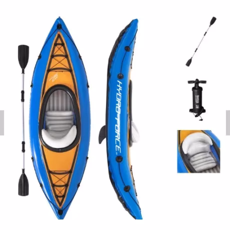 2020 bestway item inflatable fishing kayak for sale rowing boats item 65115 size 275*81 cm with best price