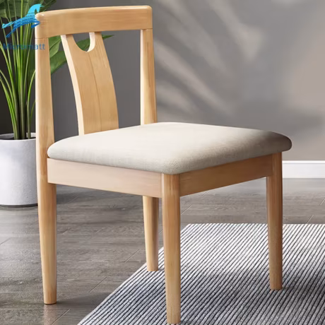 2020 Hot Sale Comfortable Creative Style Log Color Dining Room Dining Chair