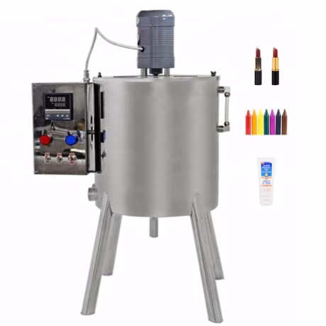 2021 New Arrival Lipstick Filling Machine Lip Balm Lip Gloss Viscous Small Volume Filling Machine With Mixing And Heating
