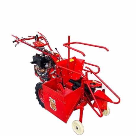 2021 New Farm Small Corn Picker Machine Gasoline Diesel Engine Direct Connection Differential Corn Harvester For Walking Tractor