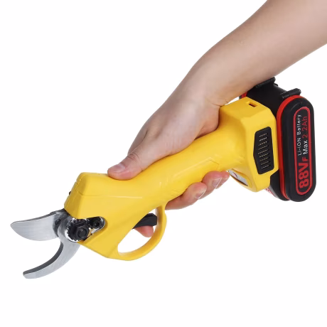 21V cordless pruning shears electric scissors for garden battery powered pruning shears gartenschere premium electric scissors