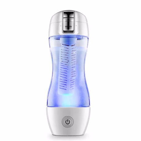 350ML HRW-1010 Anti Aging Antioxidant Glass USB Rechargeable portable Hydrogen Rich Water Ionizer generator Bottle