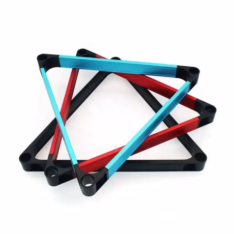 Aluminum 57.2mm American Billiard Pool Ball Triangle Rack 2-1/4" Nine-Ball Games