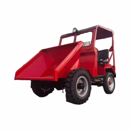 Cheap price ATV 1T small mini wheel dump truck loader farmining farm garden use work wheel tipper trailers