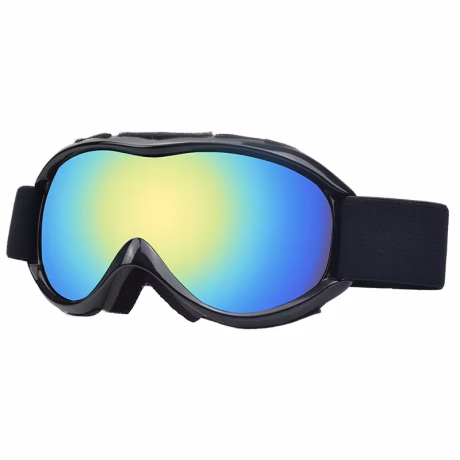 Color OEM custom logo Ski glasses anti fog snow eyewear ski goggles glasses UV outdoor snowboarding goggles