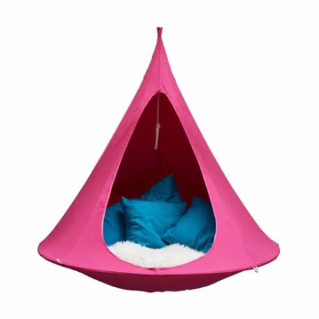 Colorful Playground toy swings camping hammock garden aerial swing chair