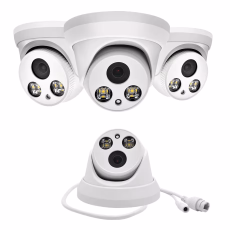 Compatible with hik nvr vision full metal hik protocol cheapest 2MP 5mp 8MP dome turret poe ip security camera