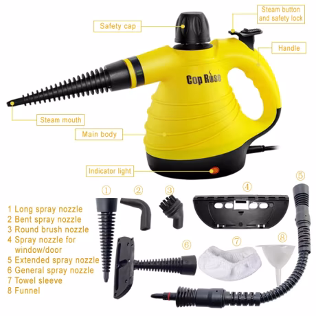 Cop Rose high pressure cleaner, vacuum steam cleaner, vacuum with steamer