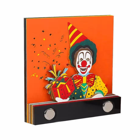 Cute Clown Kawaii 3D Memo Pad Custom Sticky Note Gift Item School Supplies Stationery Items Office Supplies