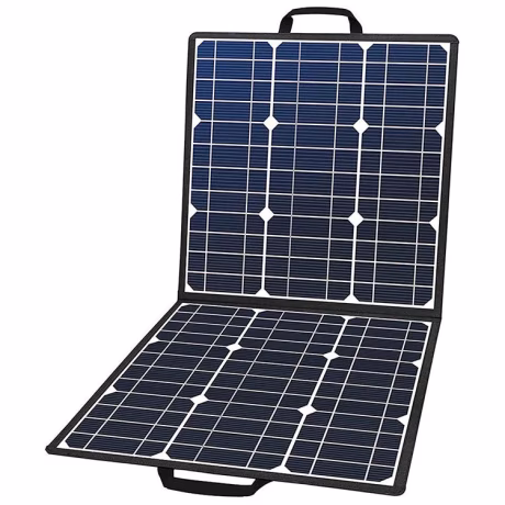 Flashfish 18V 50W watt Fabric Folding Foldable Portable Solar Panels for Outdoor Camping