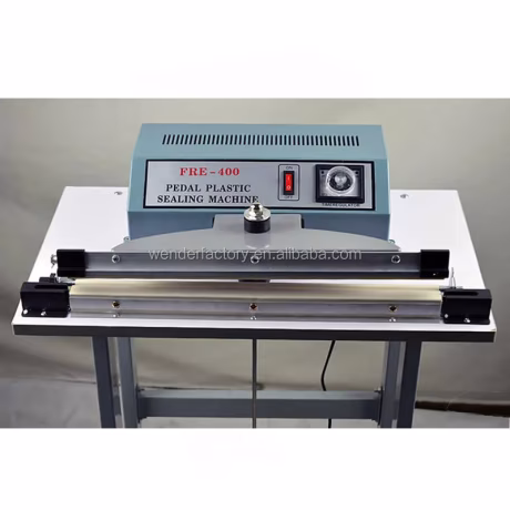 FRE-400 single-side heating plastic film foot pedal sealer machine