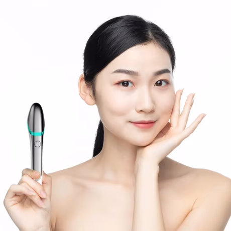 gift choice mini portable heated usb eye massager wand for eye face lips