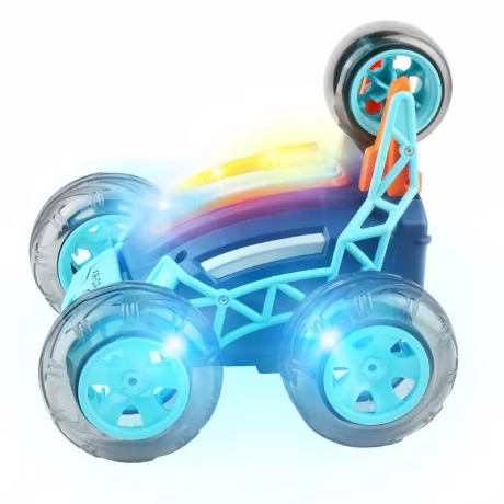HEBEIER Popular item high speed 4 channel sound and light stunt car 2021 new design toys