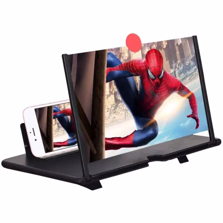 High definition 10/12 Inch Mobile Phone Screen Amplifier Magnifier 3D Portable Smartphone Screen Amplifier