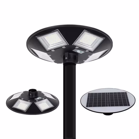 High Efficiency Waterproof Sensor Landscape Spotlights 300W 500W Garden Solar UFO Light