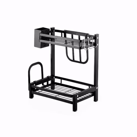 Hot Sale Cutting Board Holder and Cutlery Holder Kitchen Bathroom Standing Rack Storage Rack 3 Tier