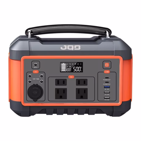 JQB solar portable power station multifunctional phone charger power bank with flashlight hot selling 2023 outdoor camping