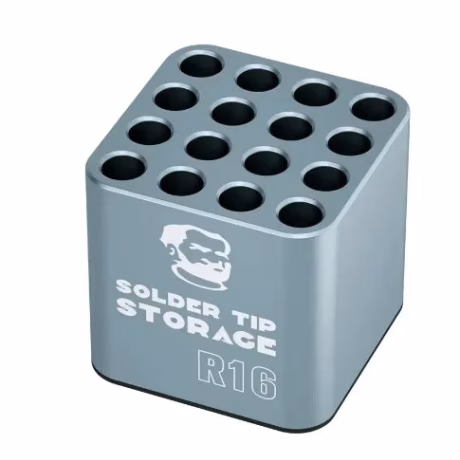 Mechanic R16 Multifunctional Soldering Iron Tips Storage Box for C210 C245 C115 T12 Heating Core Organizer Welding Head Holder