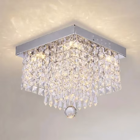 Modern K9 Chandelier LED Ceiling Light Fixture Lamp Dining Room Bathroom Bedroom