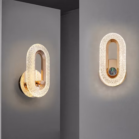 Modern LED Wall Lamp Indoor Lighting For Decor Home Bar Bedside Bed Lamps Tapestry Ceated World For Bedroom Light 110-220V