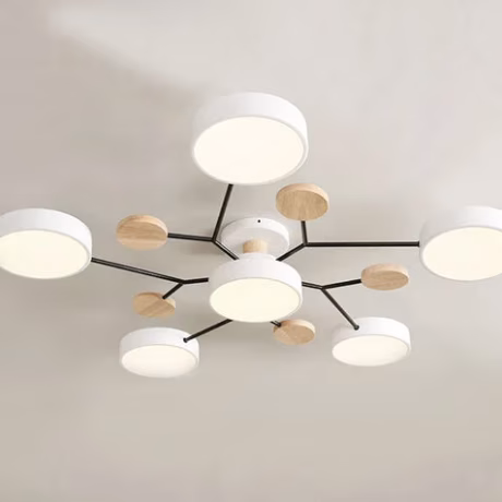 Modern living room LED ceiling lamp bedroom dining room lighting bathroom hotel chandelier factory direct sales