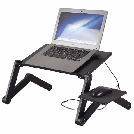 New 3 Legs Portable Adjustable Aluminum Notebook Laptop Stand Creative Folding Storage Bracket Folding Laptop Stand
