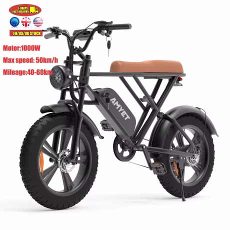 New Arriving 20 Inch 1000w Off Road Mountain Bike Electric Cycle Electric Moped Fatbike Electric Road Bike Cheapest For Adult