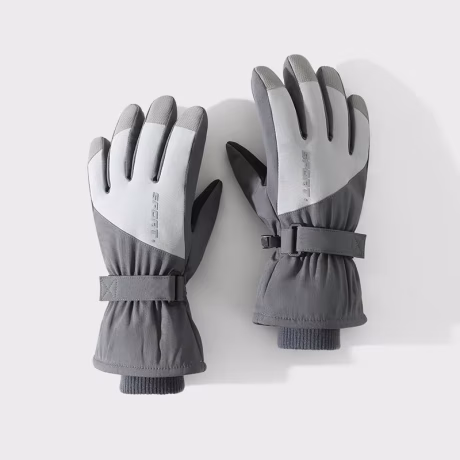 New Design Fashion Style Non-slip windproof winter snowboard women ski gloves