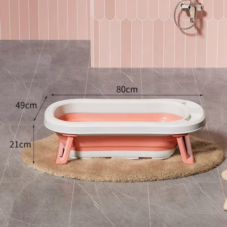 New Plastic Folding Bathtub Adult Plastic Outdoor Portable Large Spa Collapsible Camping Bathtub