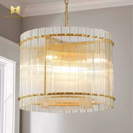 Nordic Postmodern Villa Living Room Round Hall Staircase Creative Bedroom Simple Dining Room Light Luxury Crystal Chandelier