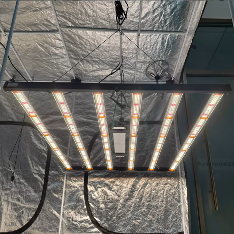 Redfarm Yields up to 4Lbs samsung lm281b lm301H EVO 650w led grow light Full Spectrum for medical plant grow