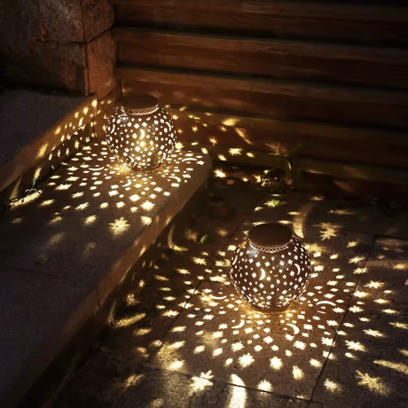 Solar lantern outdoor hanging lanterns lamparas solares outdoor lawn and garden