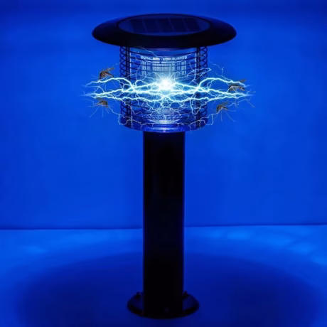 Solar Mosquito Light Outdoor Use Environmental Protection Garden Pathway No-pollution Pest Control Killer Lamp