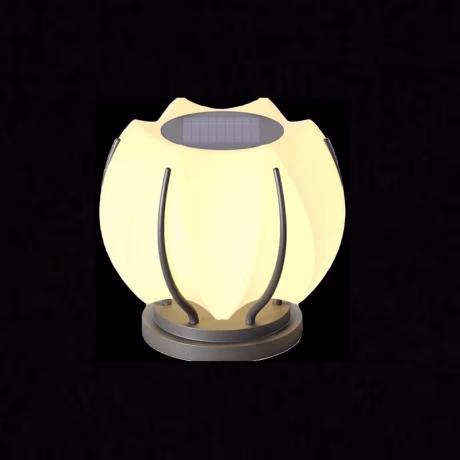 Solar Pillar Lamp Decorative Portico Walkway Landscape Lighting Garden Lawn Light Villa Gate Wall Solar Post Lantern