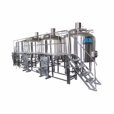 Steam Heating 2000L Beer Brewing Equipment Complete Brewery Plant For Sale