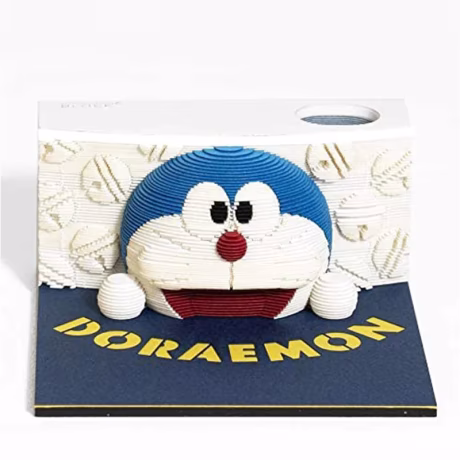 Sweetmade Doraemon 3D Notepad Home Decoration Notepad Custom Design Promotional Items Paper Crafts