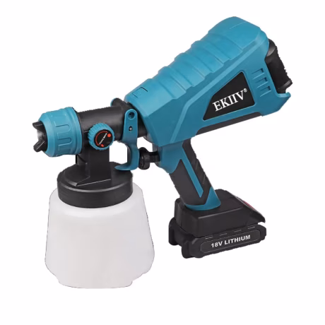 The cheapest Factory direct sales best quality Replaceable lithium battery family expenses for EKIIV cordless spray paint gun