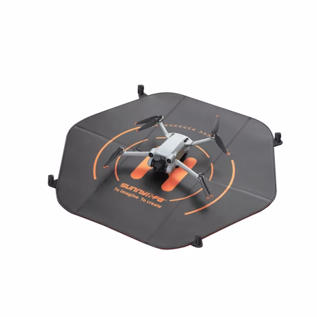 Universal 60cm Double Sided Fast-Fold Landing Pad (with fixing nails) Portable Parking Apron Drone Accessories For DJI Drone