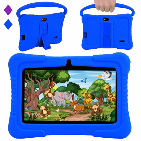 Veidoo Cheapest Tablet without Dual Sim 7 Inch Android 12 Kids Educational Tablet Pc