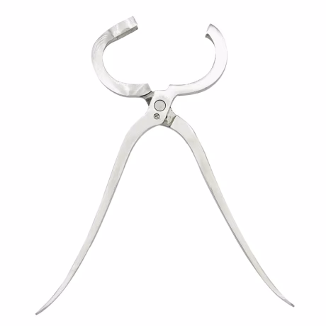 Veterinary Cow Farm Animal Cattle Plier Stainless Steel Installation Nose Ring Cattle Nose Plier