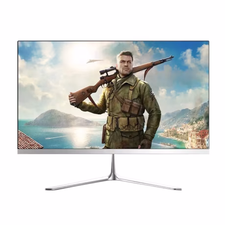 2021 NEW Super Thin computer all-in-one pc 23.8inch HD screen back light business 24 " all in one pc desktop support