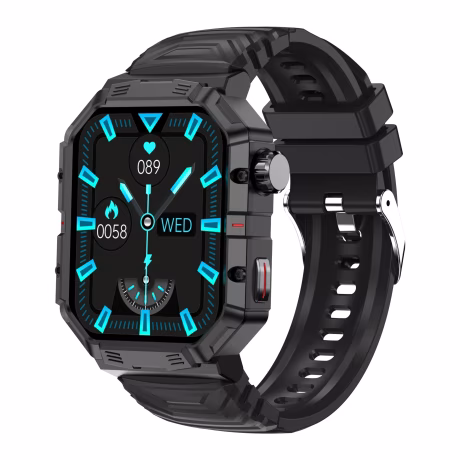 2023 Hot Sale GW55 Smart Watch Men BT Call Outdoor Sports 2.02inch Large Screen Voice Assistant Fitness Smartwatch