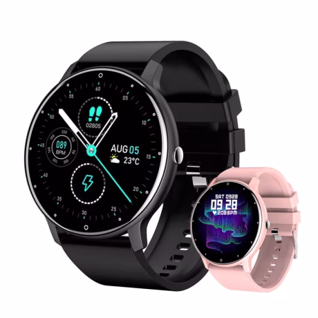 2024 Touch Screen Sports Smartwatch IP67 Waterproof Activity Fitness Tracker Smart Watch for Men Women Android iPhone