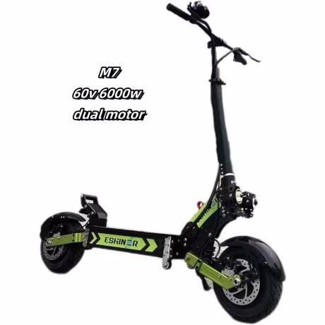 80-120km long range 11inch 60v 6000w mobility electric scooter fast speed easy folding dual motor electric scooter